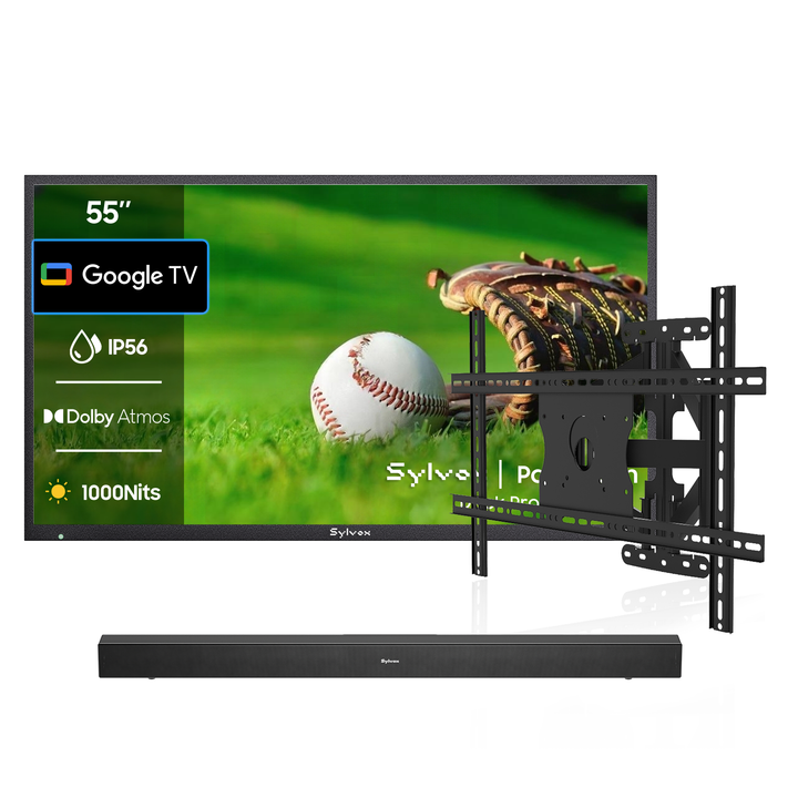 55 Zoll Outdoor Fernseher (Wetterfest) 4K Smart TV - Deck Pro 3.0 Serie