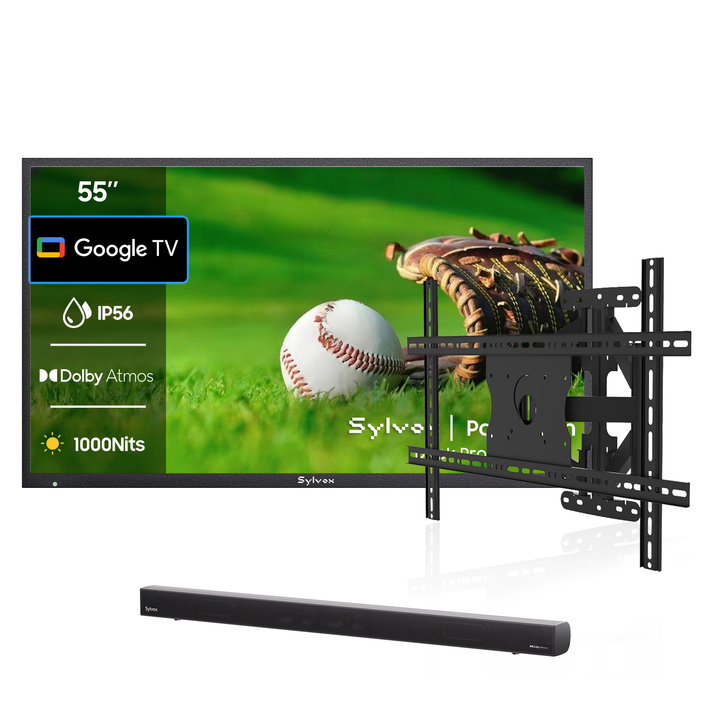 55 Zoll Outdoor Fernseher (Wetterfest) 4K Smart TV - Deck Pro 3.0 Serie