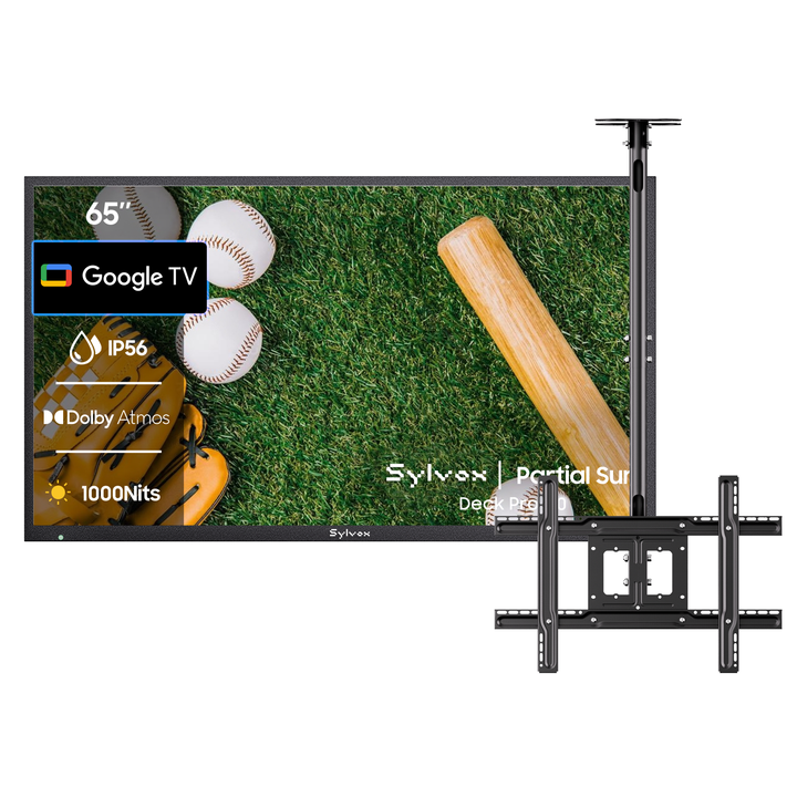 65 Zoll Outdoor Fernseher (Wetterfest) 4K Smart TV - Deck Pro 2.0 Serie