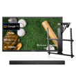 65 Zoll Outdoor Fernseher (Wetterfest) 4K Smart TV - Deck Pro 2.0 Serie