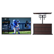 75 Zoll Outdoor Fernseher (Wetterfest) 4K Smart TV - Deck Pro 2.0 Serie