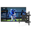 75 Zoll Outdoor Fernseher (Wetterfest) 4K Smart TV - Deck Pro 2.0 Serie