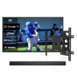 75 Zoll Outdoor Fernseher (Wetterfest) 4K Smart TV - Deck Pro 2.0 Serie