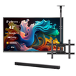 43 Zoll QLED Outdoor Fernseher - Wetterfest 4K Smart TV - Deck Pro 2.0 QLED Serie
