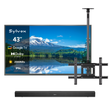 43 Zoll Outdoor TV (Wetterfest) 4K Smart TV - Pool Pro 3.0 Serie