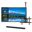 43 Zoll Outdoor TV (Wetterfest) 4K Smart TV - Pool Pro 3.0 Serie