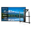43 Zoll Outdoor TV (Wetterfest) 4K Smart TV - Pool Pro 3.0 Serie