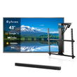 43 Zoll Outdoor TV (Wetterfest) 4K Smart TV - Pool Pro 3.0 Serie