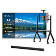 43 Zoll Outdoor TV (Wetterfest) 4K Smart TV - Pool Pro 3.0 Serie
