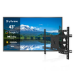 43 Zoll Outdoor TV (Wetterfest) 4K Smart TV - Pool Pro 3.0 Serie