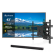 43 Zoll Outdoor TV (Wetterfest) 4K Smart TV - Pool Pro 3.0 Serie