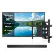 55 Zoll Outdoor TV (Wetterfest) 4K Smart TV - Pool Pro 2.0 Serie