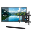 55 Zoll Outdoor TV (Wetterfest) 4K Smart TV - Pool Pro 2.0 Serie