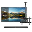 65 Zoll Outdoor TV (Wetterfest) 4K Smart TV - Pool Pro 3.0 Serie