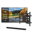 75 Zoll Outdoor TV (Wetterfest) 4K Smart TV - Pool Pro 3.0 Serie