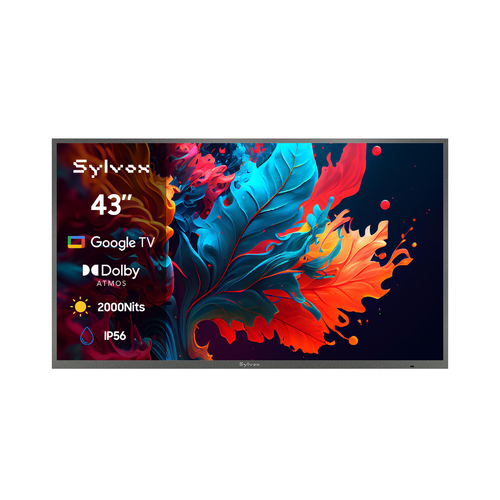 43 Zoll QLED Outdoor Fernseher für Pool (Wetterfest) - Pool Pro 2.0 QLED Serie
