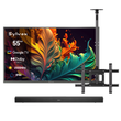 55 Zoll QLED Outdoor Fernseher für Pool (Wetterfest) - Pool Pro 2.0 QLED Serie