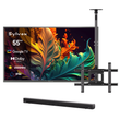 55 Zoll QLED Outdoor Fernseher für Pool (Wetterfest) - Pool Pro 2.0 QLED Serie