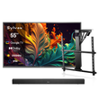 55 Zoll QLED Outdoor Fernseher für Pool (Wetterfest) - Pool Pro 2.0 QLED Serie