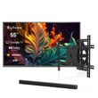55 Zoll QLED Outdoor Fernseher für Pool (Wetterfest) - Pool Pro 2.0 QLED Serie