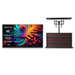 65 Zoll QLED Outdoor Fernseher für Pool (Wetterfest) - Pool Pro 2.0 QLED Serie