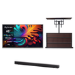 65 Zoll QLED Outdoor Fernseher für Pool (Wetterfest) - Pool Pro 2.0 QLED Serie