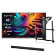 65 Zoll QLED Outdoor Fernseher für Pool (Wetterfest) - Pool Pro 2.0 QLED Serie