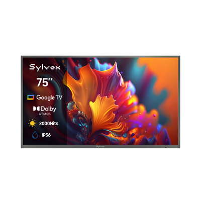 75 Zoll QLED Outdoor Fernseher für Pool (Wetterfest) - Pool Pro 2.0 QLED Serie