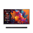 75 Zoll QLED Outdoor Fernseher für Pool (Wetterfest) - Pool Pro 2.0 QLED Serie