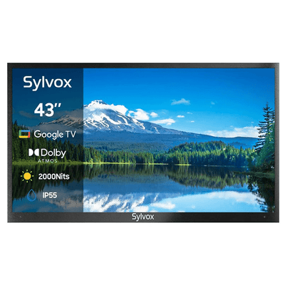 43 Zoll Outdoor TV (Wetterfest) 4K Smart TV - Pool Pro 2.0 Serie