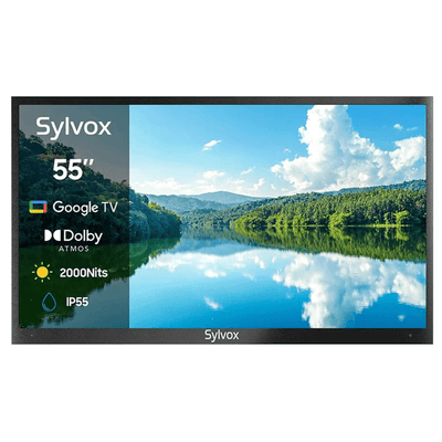 55 Zoll Outdoor TV (Wetterfest) 4K Smart TV - Pool Pro 2.0 Serie