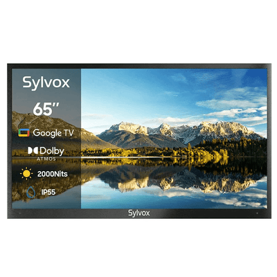 65 Zoll Outdoor TV (Wetterfest) 4K Smart TV - Pool Pro 2.0 Serie